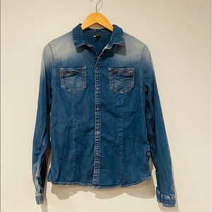 G-Star Midge Cody Slim Denim Shirt